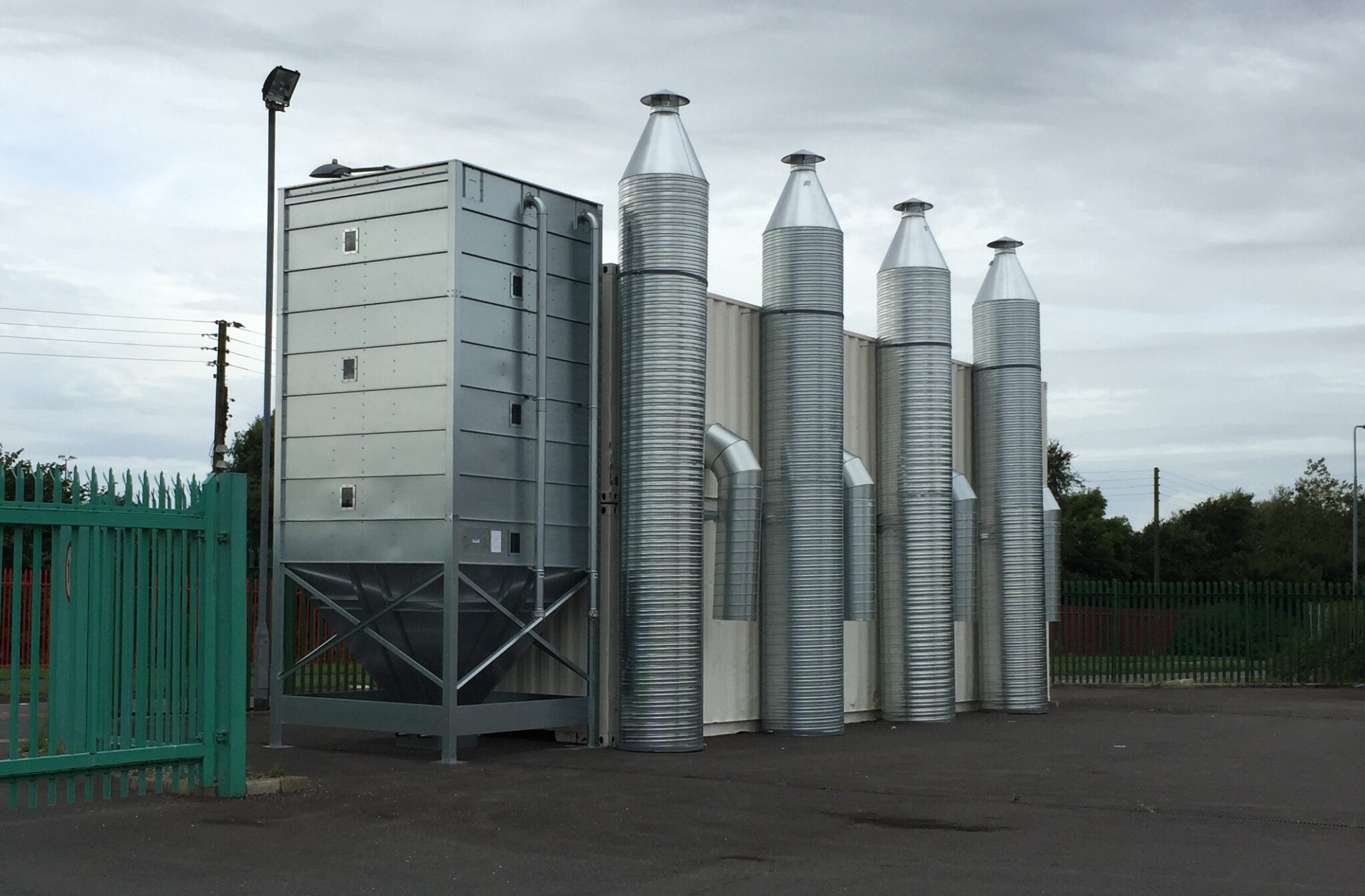 Biomass Silo Systems manufacturing